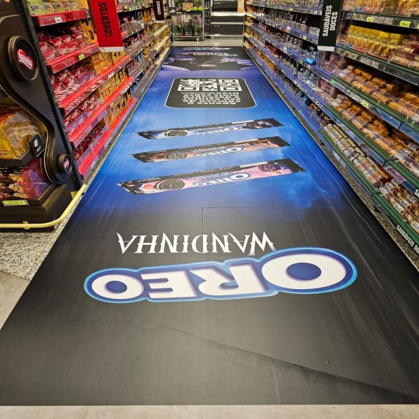 Adesivo Para Piso De Supermercado Preço